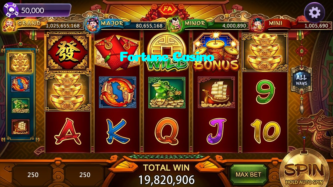 Fortune Casino casino presented on mobile device in Pakistan with slots and live games